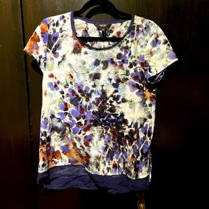 Set of 2 Apt. 9 Women's Crinkled pattern Shirt Tops size small